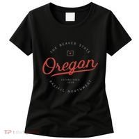 Oregon The Beaver State Pacific Northwest Pnw Women's T-Shirt thumb 0