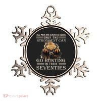 Only The Best Can Still Go Hunting In Their Seventies Gift Ornament thumb 0