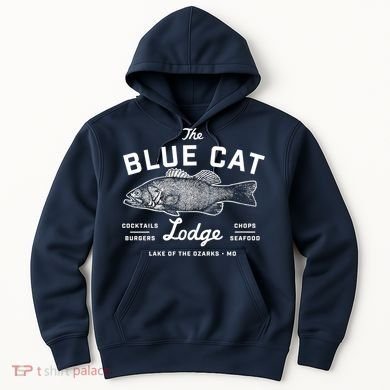 Ozark The Blue Cat Lodge Missouri Hoodie