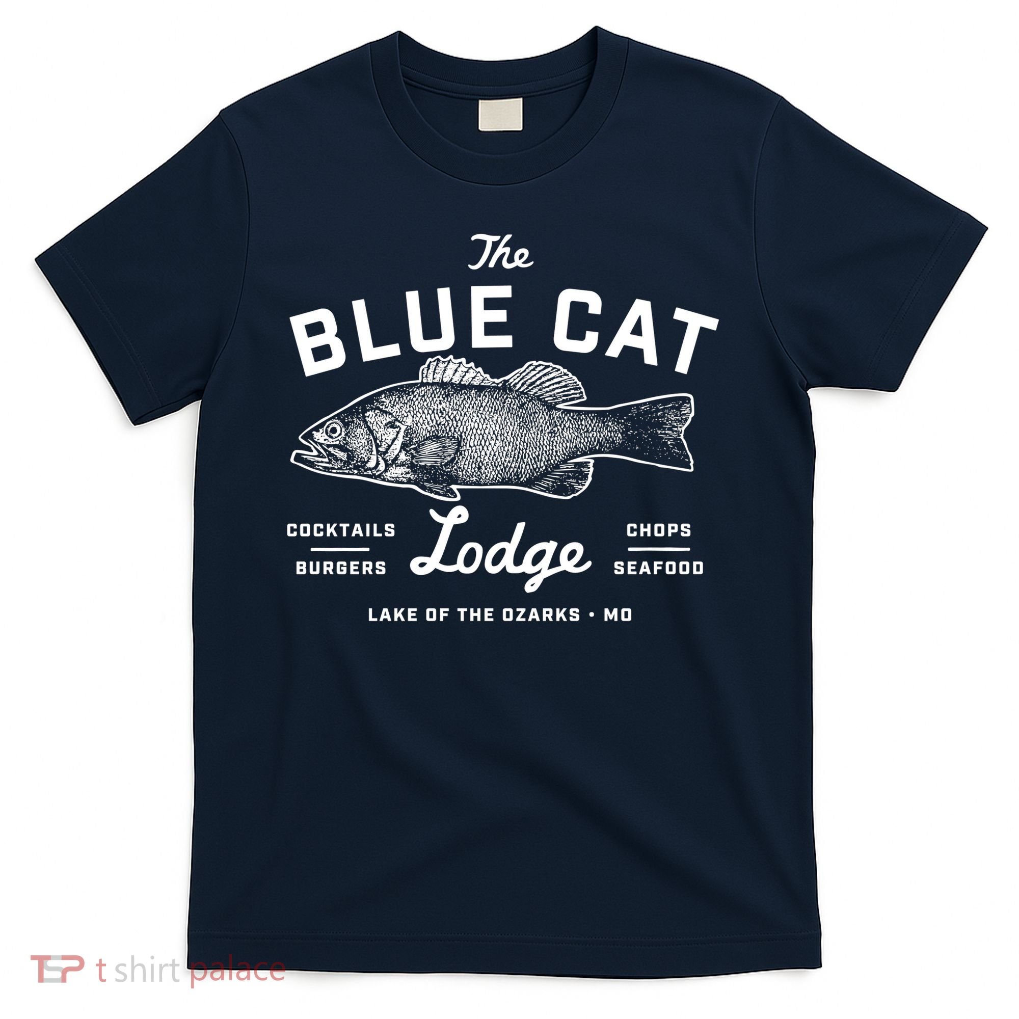 Ozark The Blue Cat Lodge Missouri T-Shirt