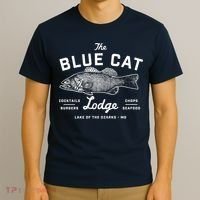 Ozark The Blue Cat Lodge Missouri T-Shirt thumb 3