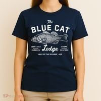 Ozark The Blue Cat Lodge Missouri T-Shirt thumb 4