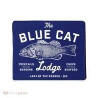 Ozark The Blue Cat Lodge Missouri Mousepad thumb 0