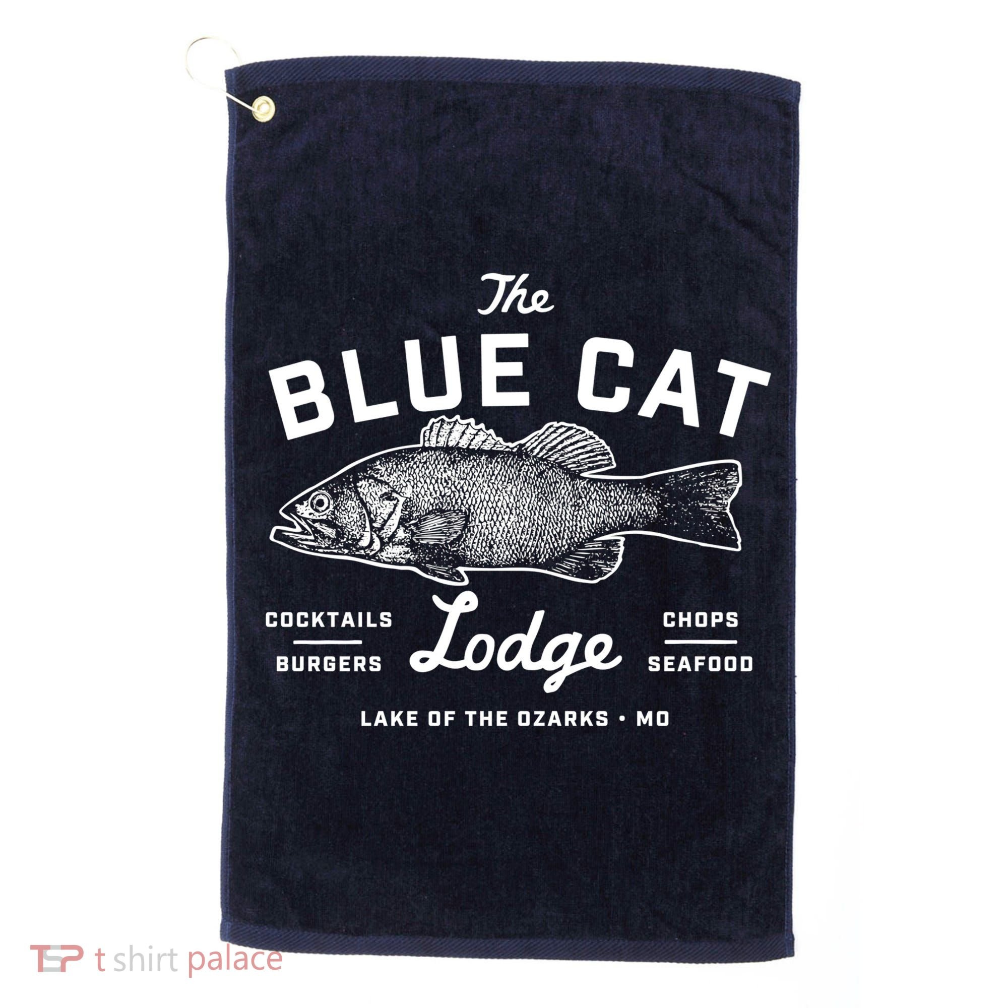 Ozark The Blue Cat Lodge Missouri Golf Towel