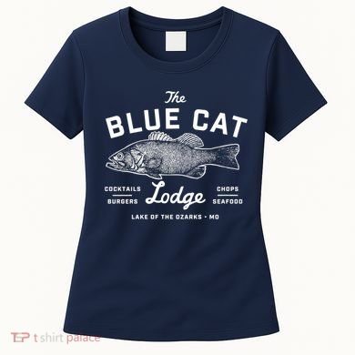 Ozark The Blue Cat Lodge Missouri Women's T-Shirt