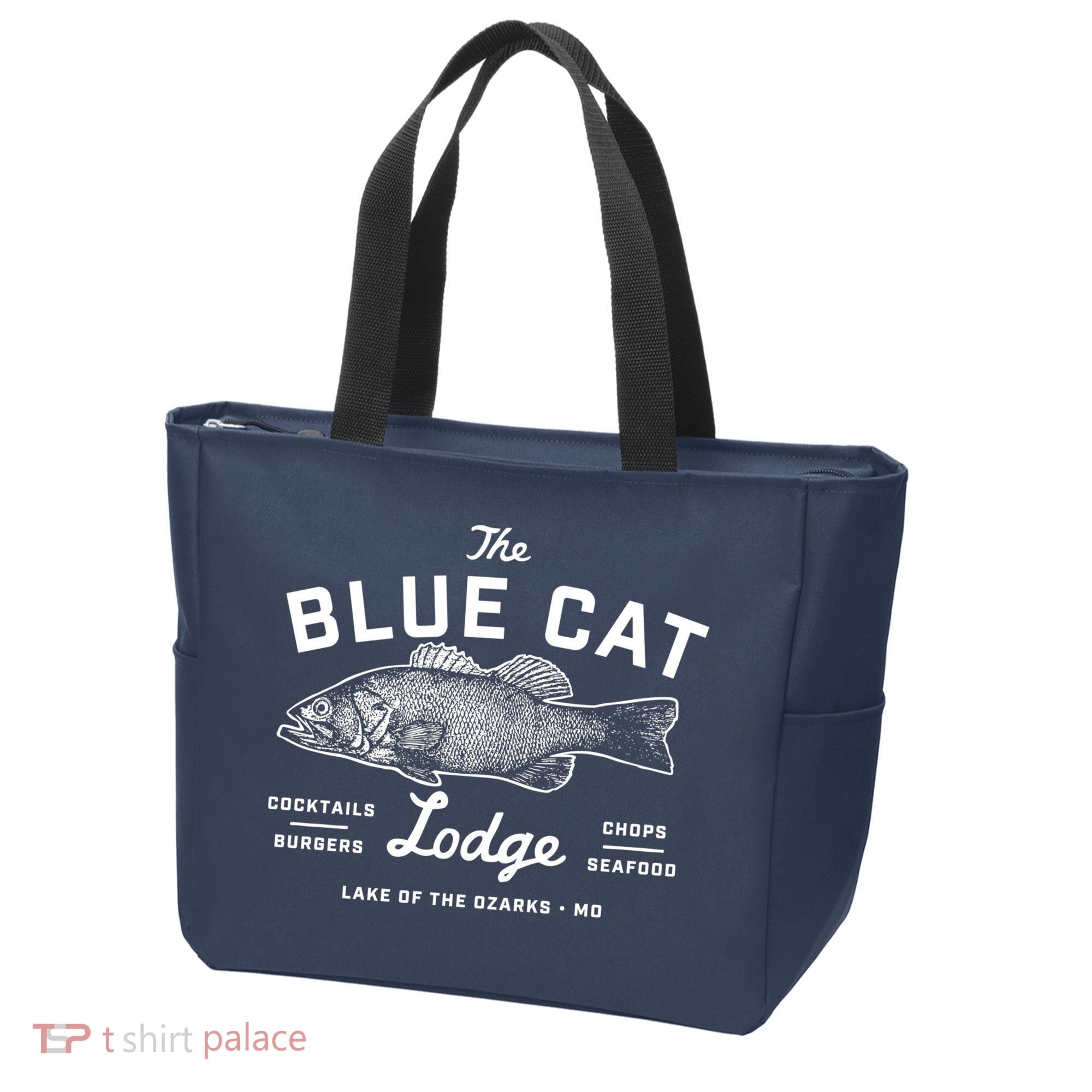 Ozark The Blue Cat Lodge Missouri Tote Bag