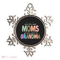 Only The Best Moms Get Promoted To Grandma Leopard Ornament thumb 0