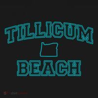 Oregon Tillicum Beach Funny Joke Dad Humor Husband Wife Gift Women's Hoodie thumb 2