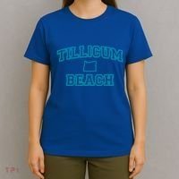 Oregon Tillicum Beach Funny Joke Dad Humor Husband Wife Gift T-Shirt thumb 4