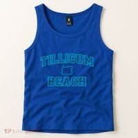 Oregon Tillicum Beach Funny Joke Dad Humor Husband Wife Gift Tank Top thumb 2