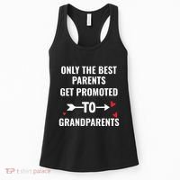 Only The Best Parents Get Promoted To Grandparents Women's Tank Top thumb 0