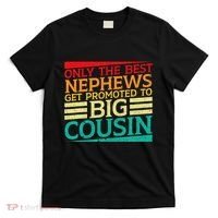 Only The Best Nephews Get Promoted To Big Cousin Future T-Shirt thumb 0