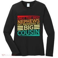 Only The Best Nephews Get Promoted To Big Cousin Future Women's Long Sleeve Shirt thumb 0