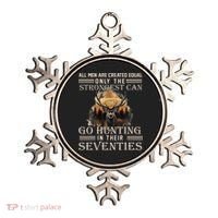 Only The Best Can Still Go Hunting In Their Seventies Ornament thumb 0