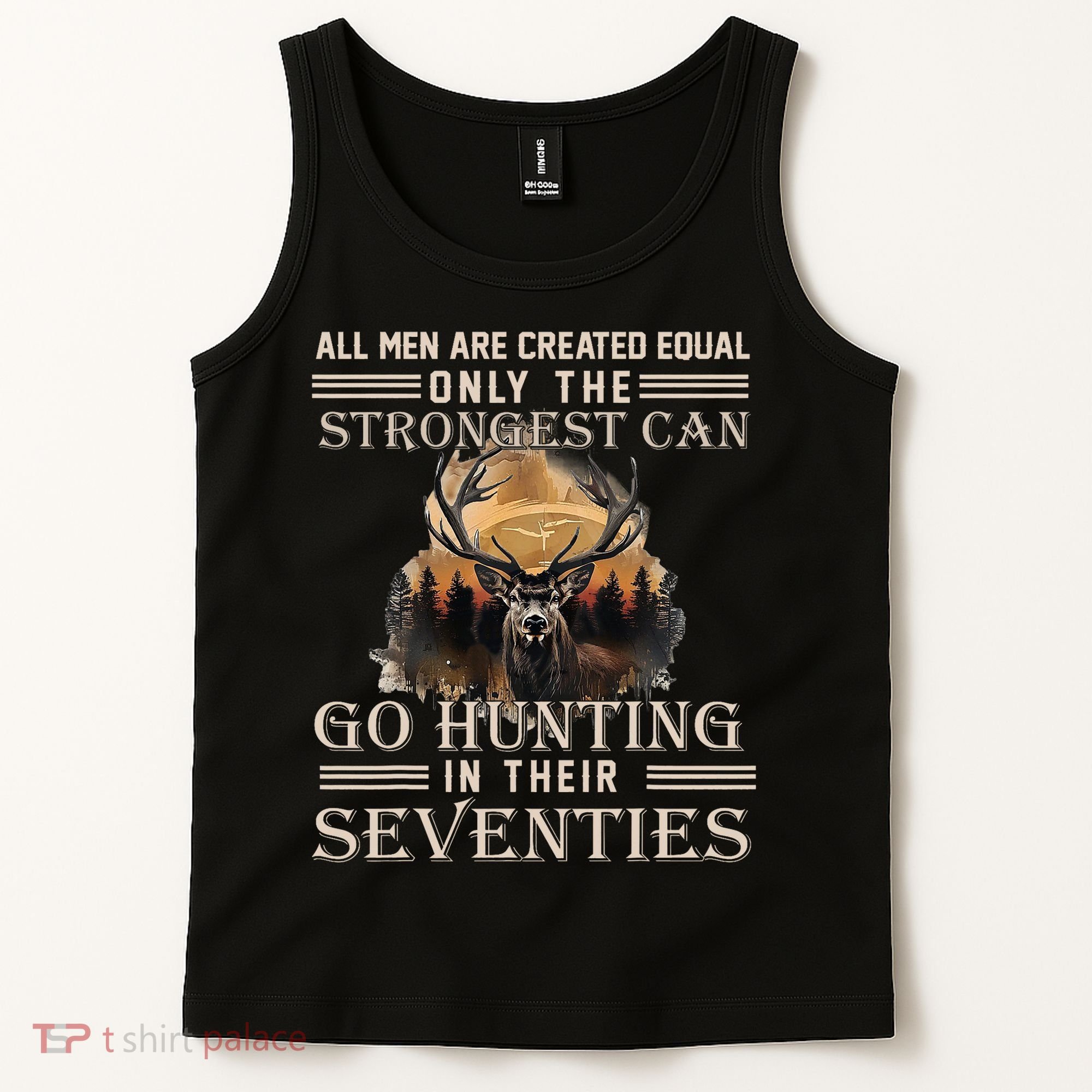 Only The Best Can Still Go Hunting In Their Seventies Tank Top
