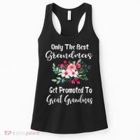 Only The Best Grandmas Get Promoted To Great Grandma Women's Tank Top thumb 0