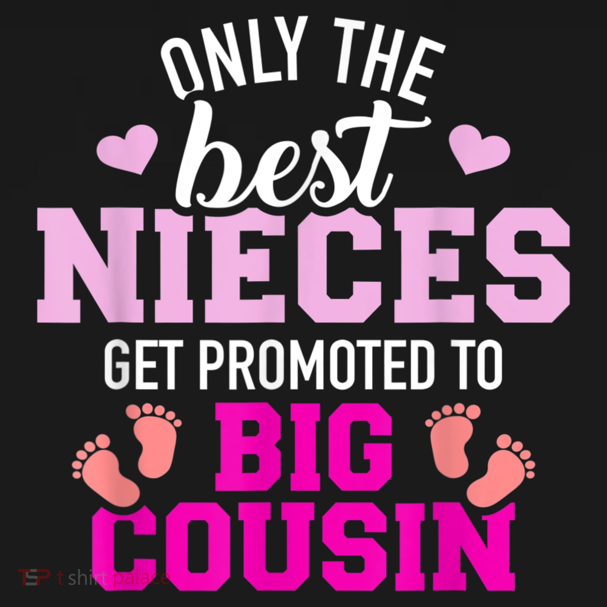 Only The Best Nieces Get Promoted To Big Cousin Mousepad