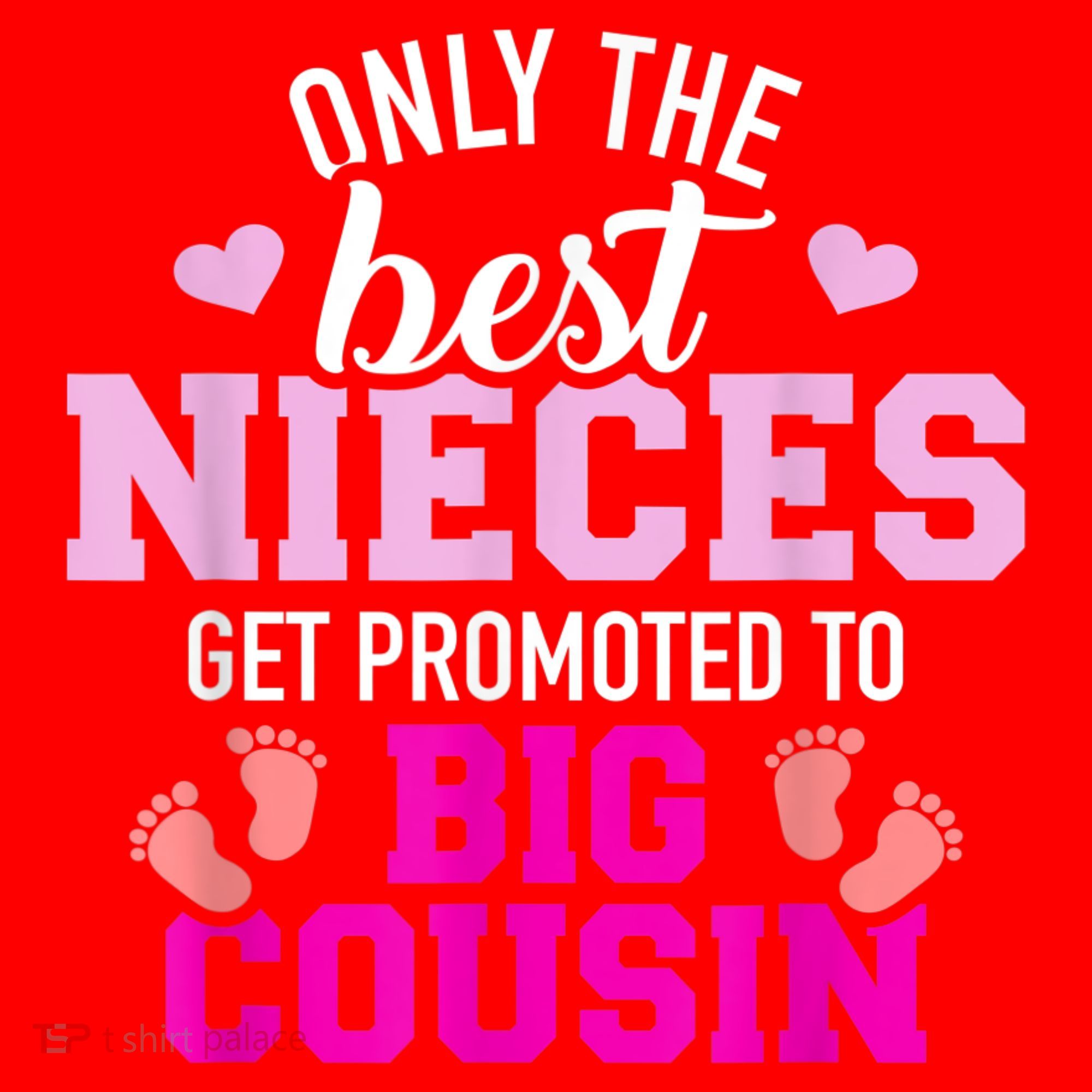 Only The Best Nieces Get Promoted To Big Cousin Santa Hat