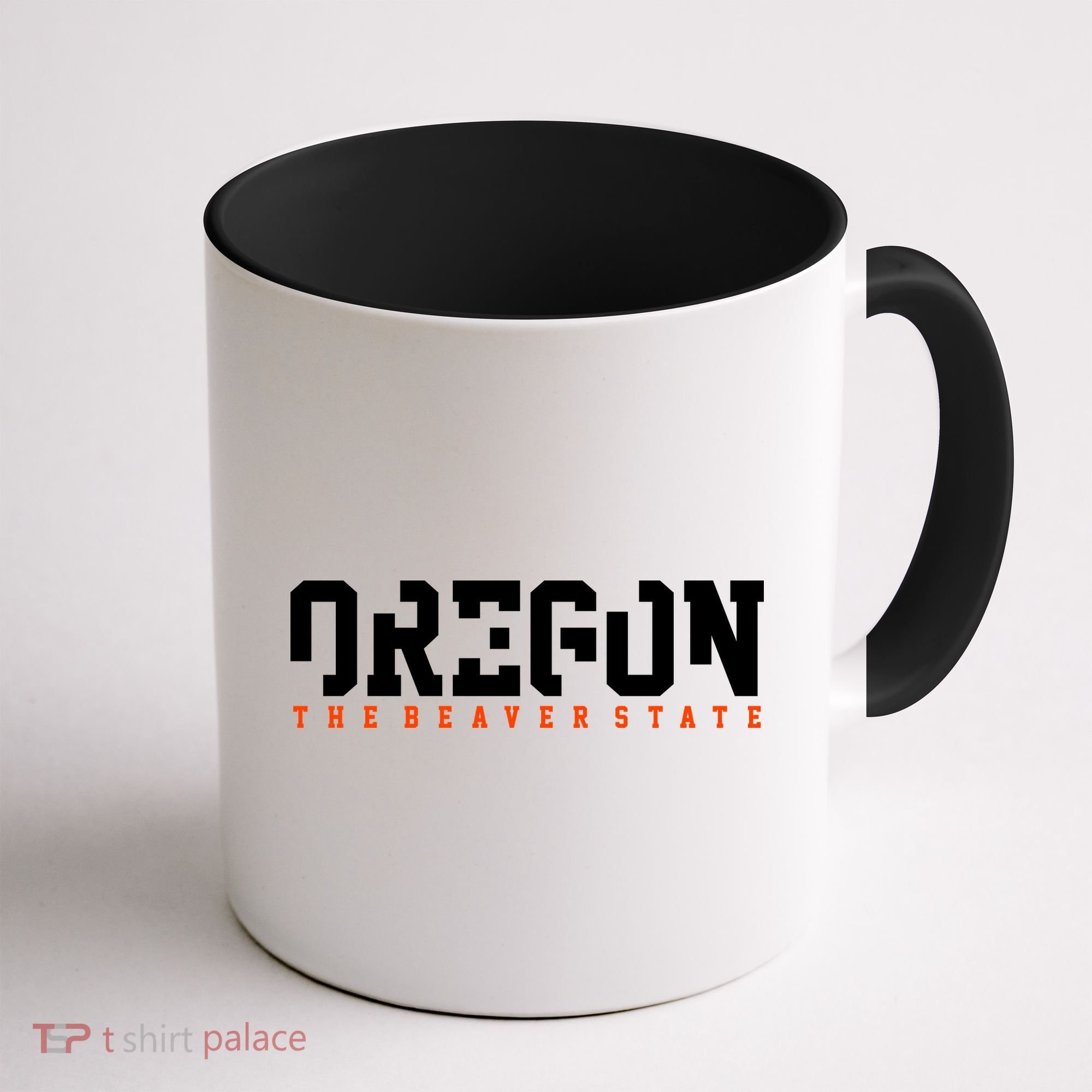 Oregon The Beaver State Cool Logo Coffee Mug