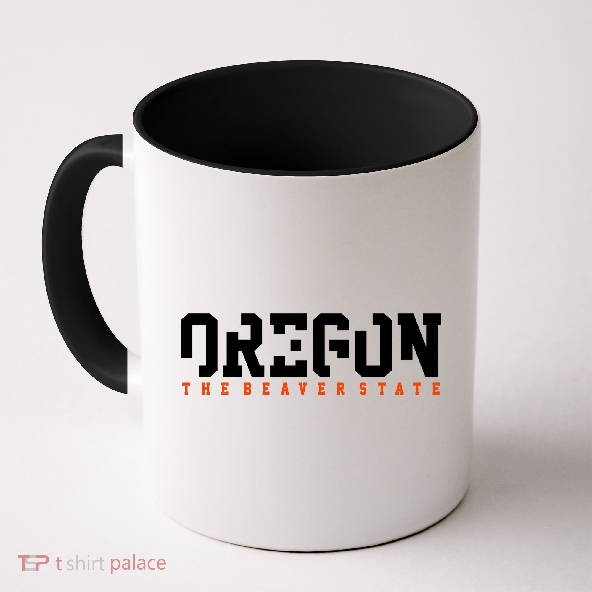 Oregon The Beaver State Cool Logo Coffee Mug