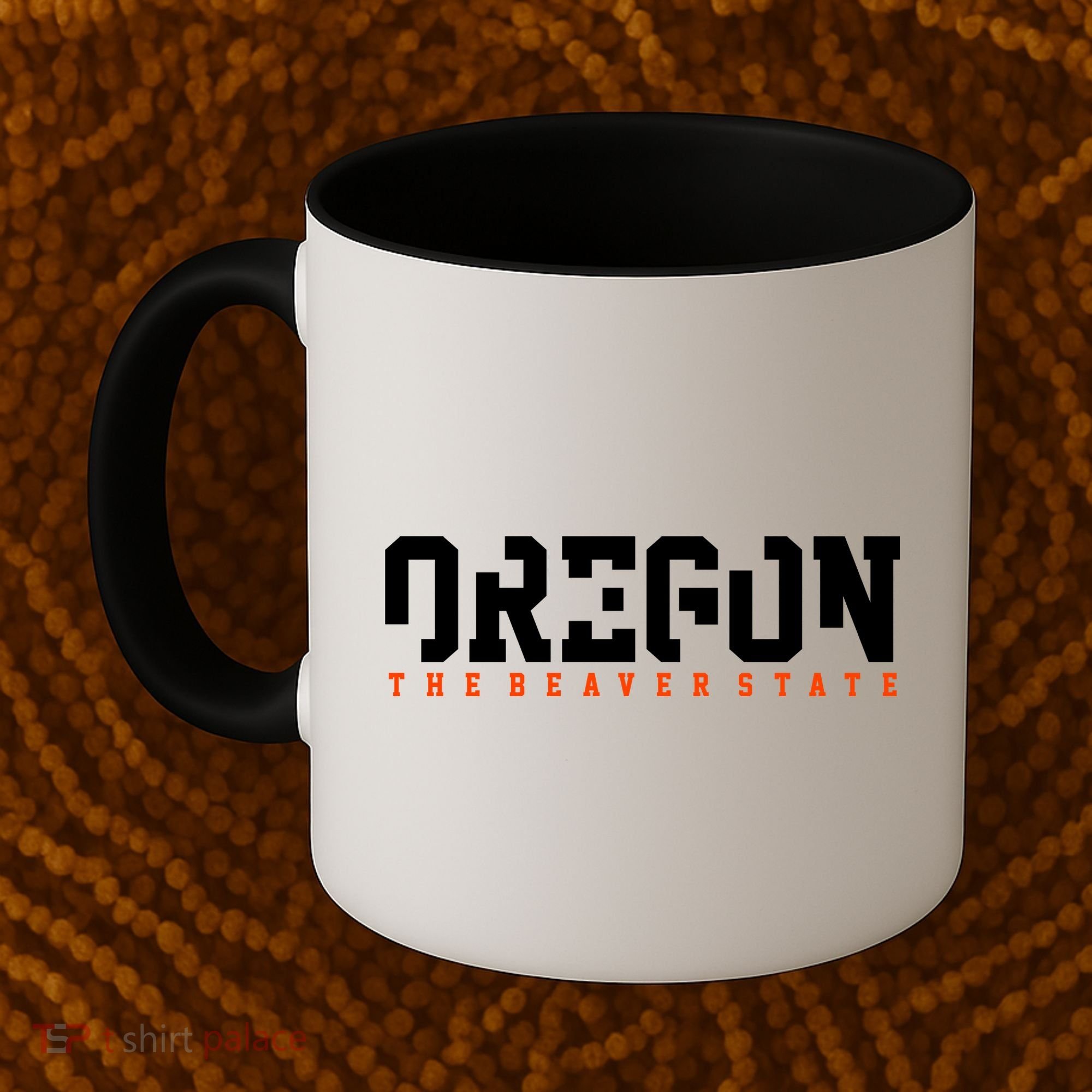 Oregon The Beaver State Cool Logo Coffee Mug