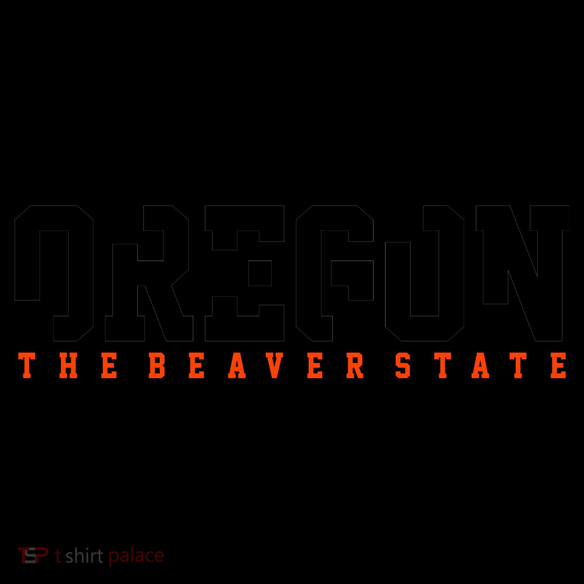 Oregon The Beaver State Cool Logo Coffee Mug