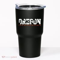 Oregon The Beaver State Cool Logo Tumbler thumb 0