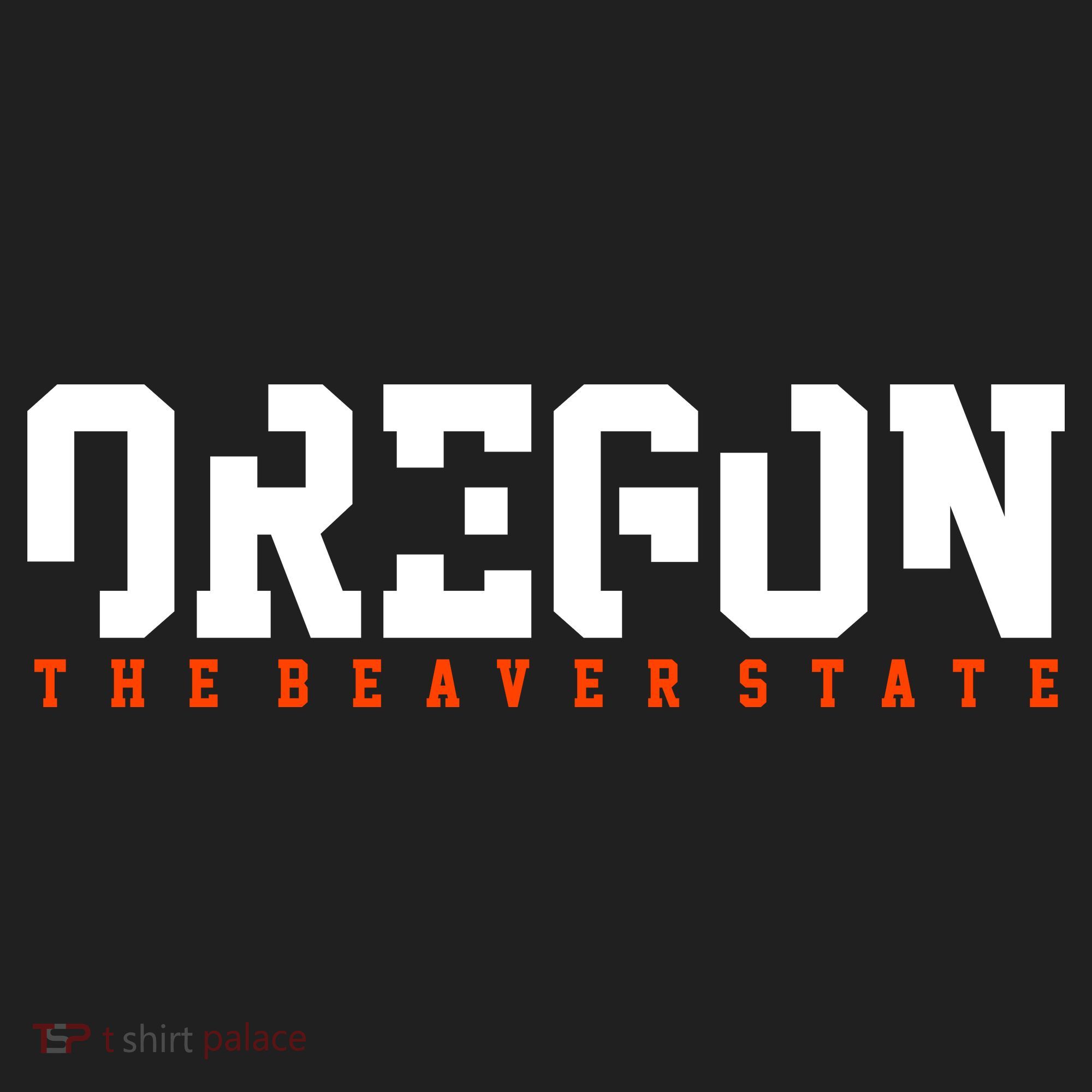 Oregon The Beaver State Cool Logo Tumbler