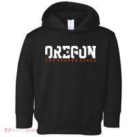 Oregon The Beaver State Cool Logo Toddler Hoodie thumb 0