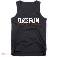 Oregon The Beaver State Cool Logo Tank Top thumb 0
