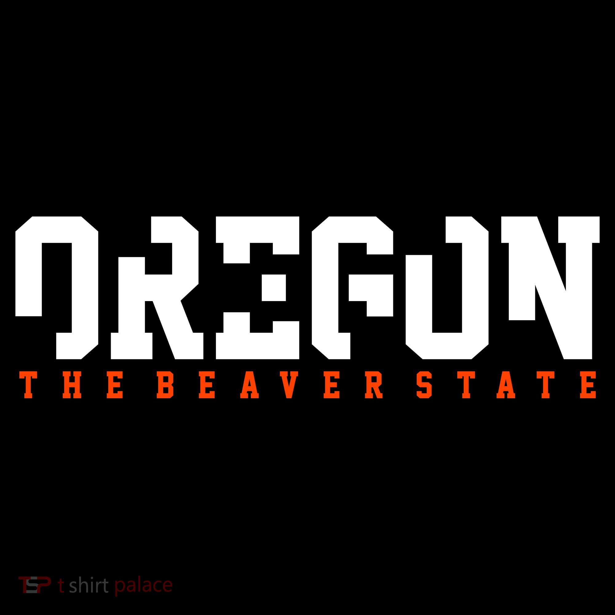 Oregon The Beaver State Cool Logo Visor