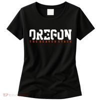 Oregon The Beaver State Cool Logo Women's T-Shirt thumb 0