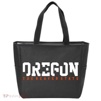 Oregon The Beaver State Cool Logo Tote Bag