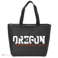 Oregon The Beaver State Cool Logo Tote Bag thumb 0