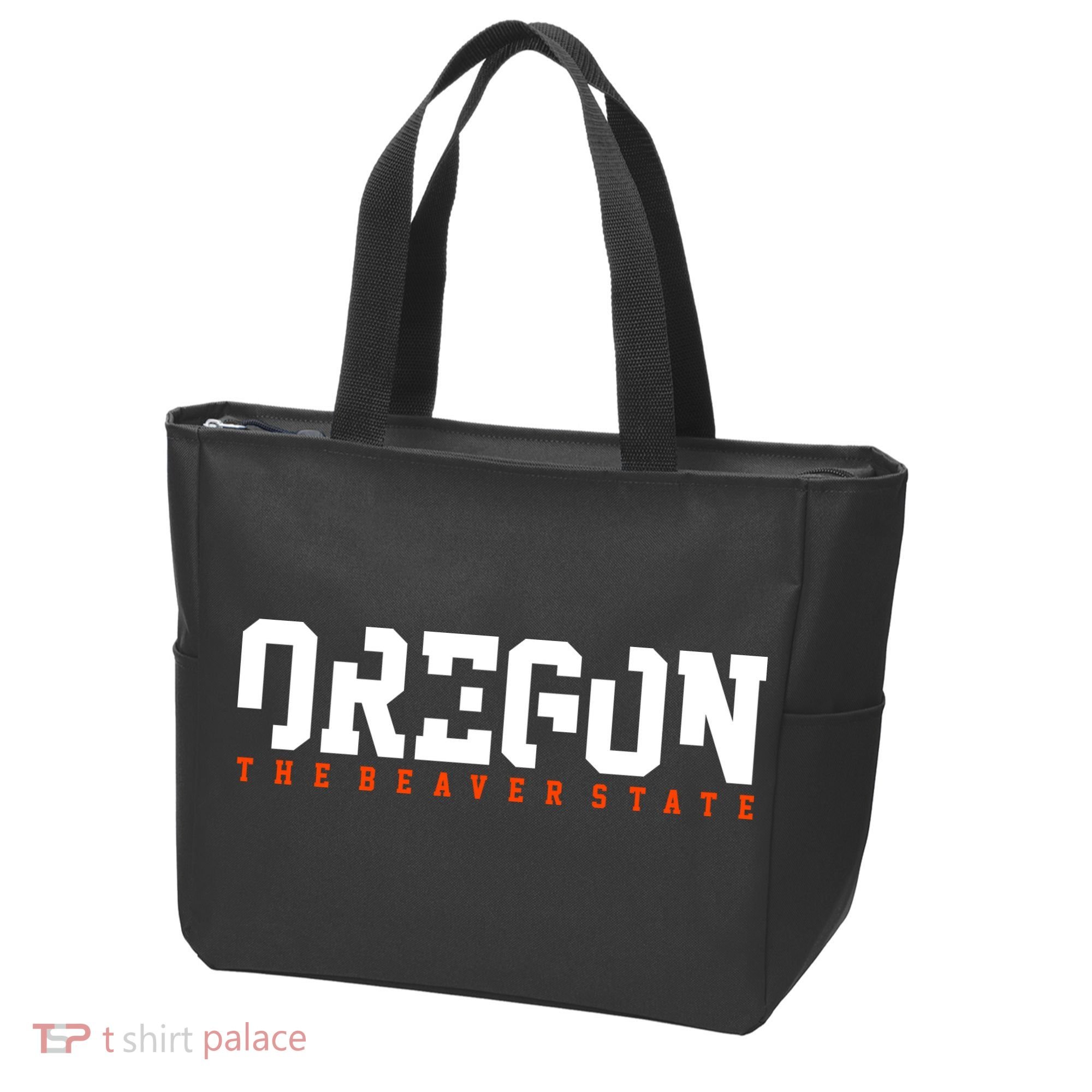 Oregon The Beaver State Cool Logo Tote Bag