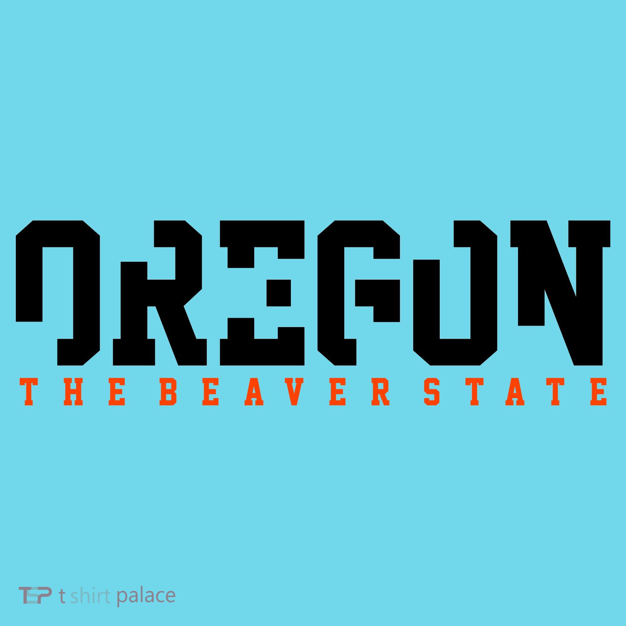 Oregon The Beaver State Cool Logo Kids Long Sleeve Shirt