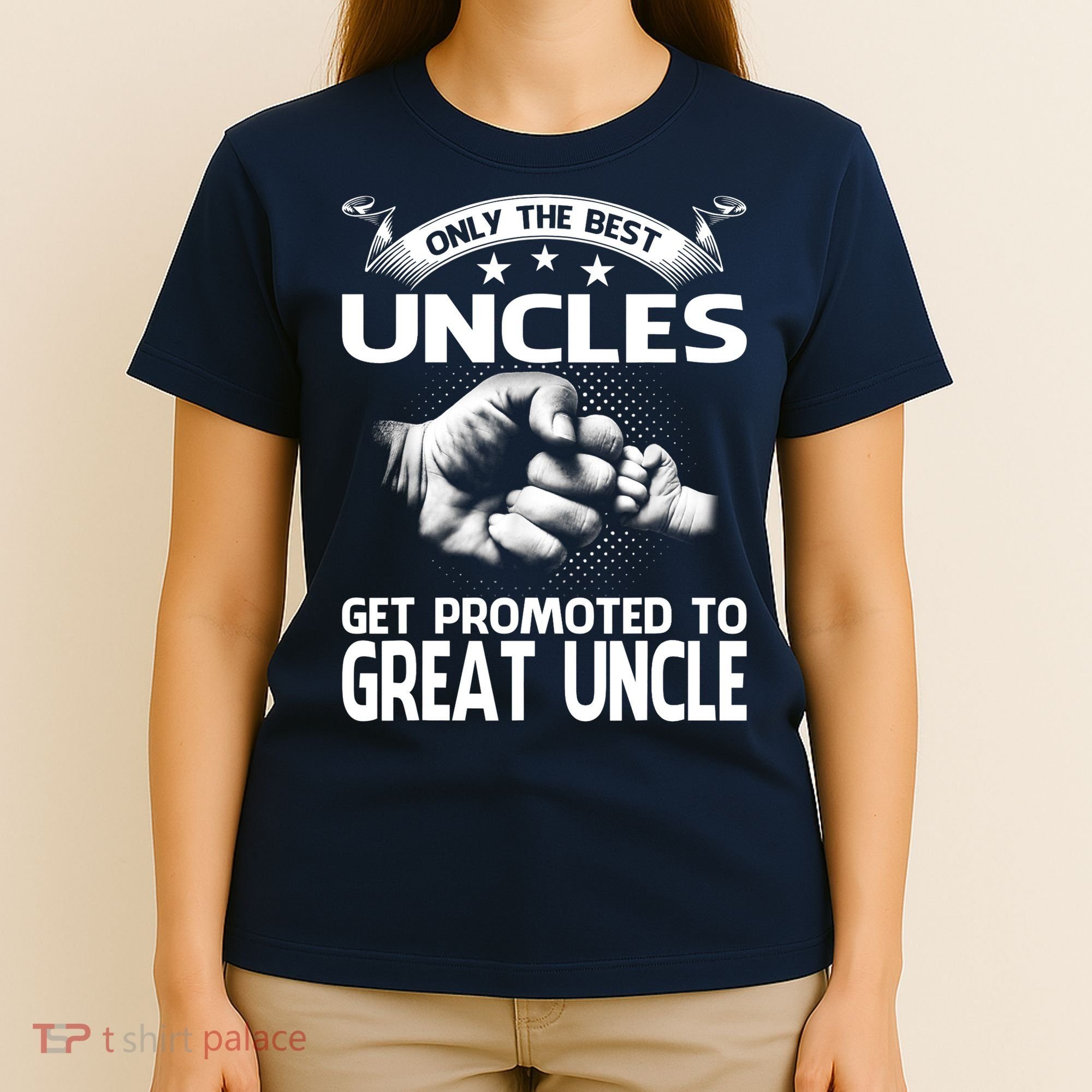 Only The Best Uncles Get Promoted To Great Uncle T-Shirt