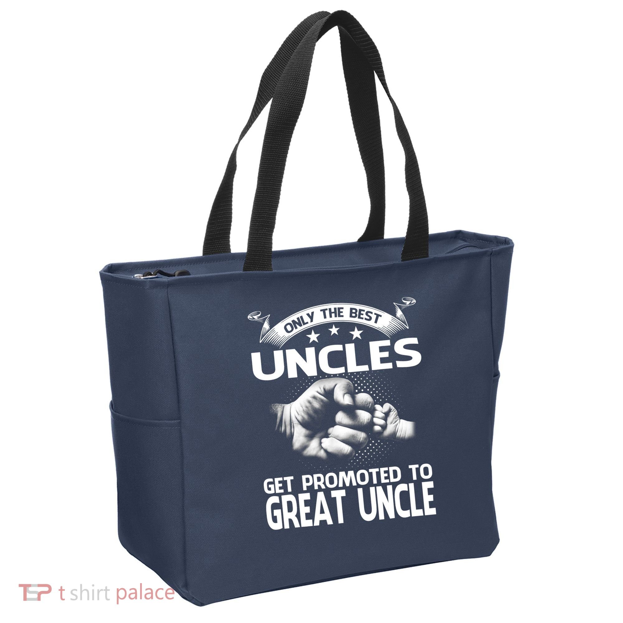Only The Best Uncles Get Promoted To Great Uncle Tote Bag