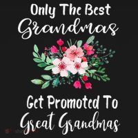 Only The Best Grandmas Get Promoted To Great Grandma Women's Hoodie thumb 2