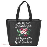 Only The Best Grandmas Get Promoted To Great Grandma Tote Bag thumb 0