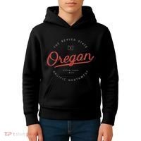Oregon  The Beaver State Pacific Northwest Pnw Kids Hoodie thumb 4