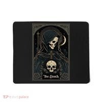 Occult Tarot Card The Death Skeleton Goth Dark Witchcraft Mousepad thumb 0