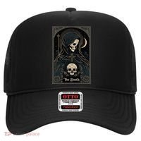 Occult Tarot Card The Death Skeleton Goth Dark Witchcraft Hat thumb 0