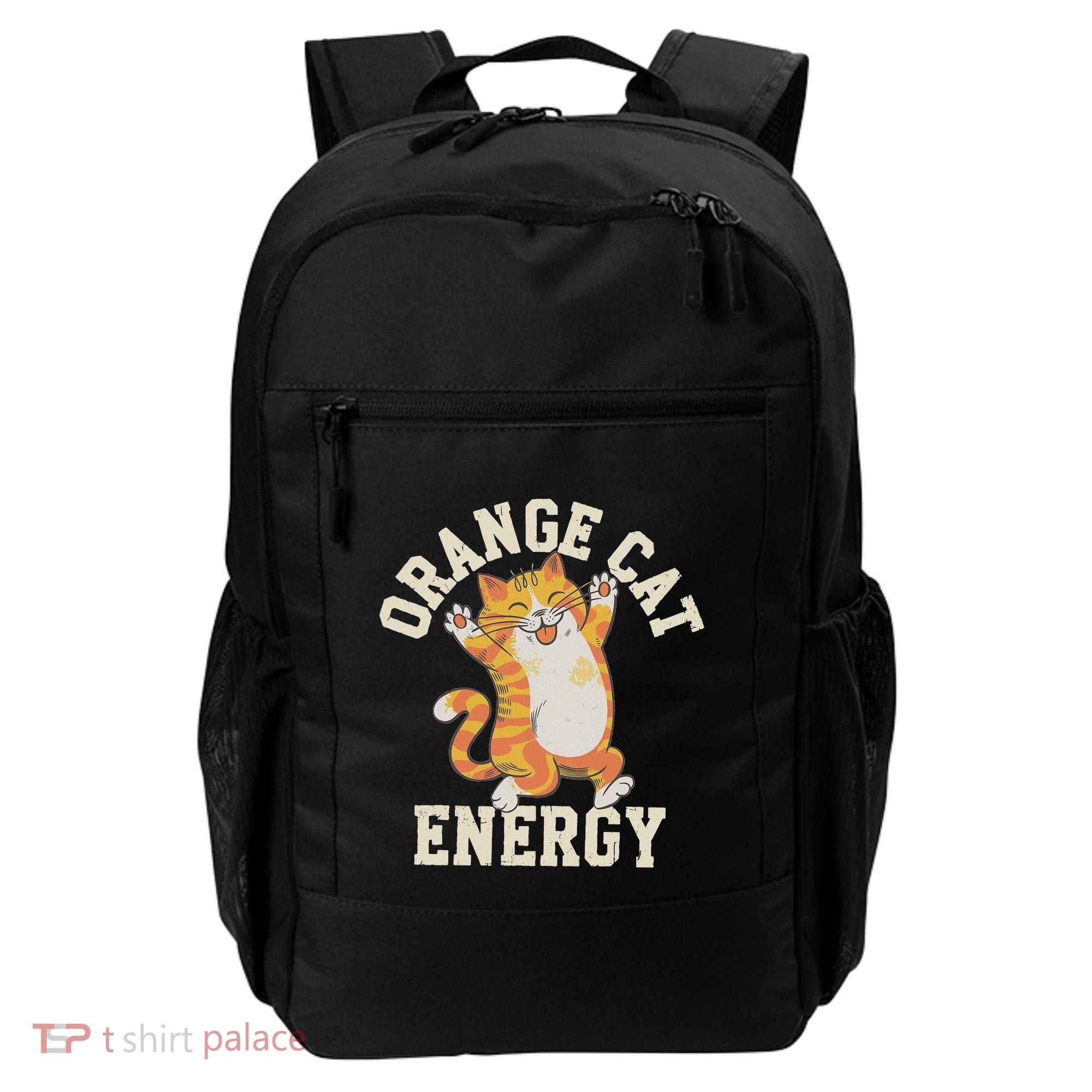 Orange Tabby Cat Orange Cat Energy Backpack