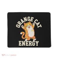 Orange Tabby Cat Orange Cat Energy Mousepad thumb 0
