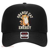 Orange Tabby Cat Orange Cat Energy Hat thumb 0