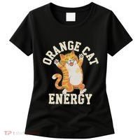 Orange Tabby Cat Orange Cat Energy Women's T-Shirt thumb 0
