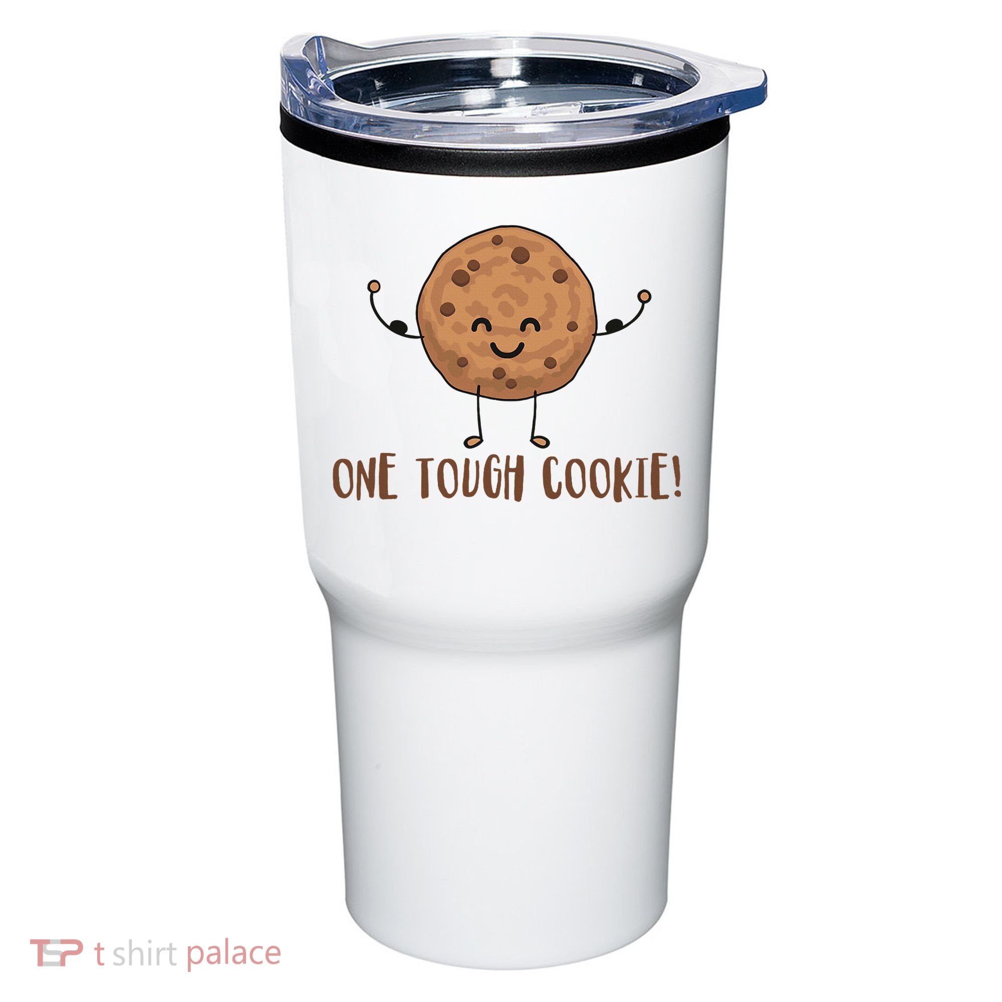 One Tough Cookie Cute Chocolate Chip Cookie With Muscles Tumbler