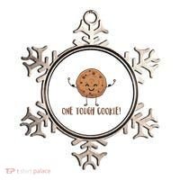 One Tough Cookie Cute Chocolate Chip Cookie With Muscles Ornament thumb 0
