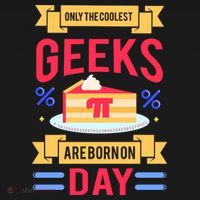 Only The Coolest Geeks Are Born On Pie Day Bucket Hat thumb 4